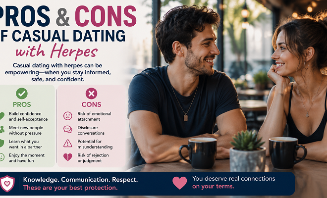 Pros and Cons of Casual Dating With Herpes Explained
