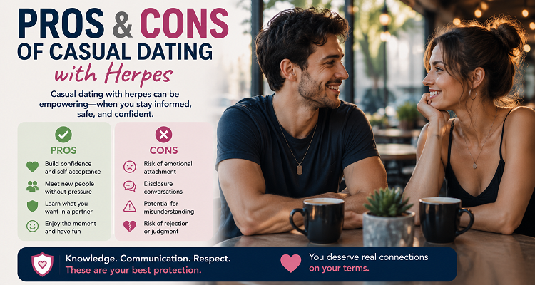 Pros and Cons of Casual Dating With Herpes Explained