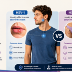 HSV-1 vs HSV-2 Body Areas